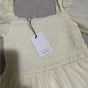 & Other Stories Smocked Mini Dress